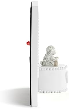 DEMDACO Musical Baby Keepsake Frame with Lamb Figurine