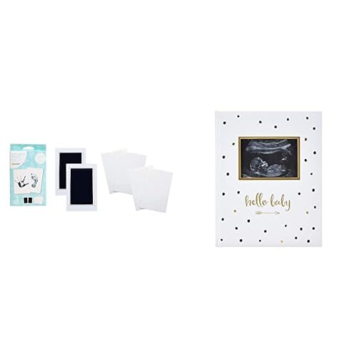 Pearhead Newborn Handprint Footprint Kit Memory Book