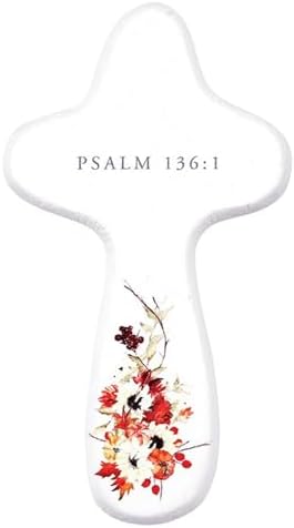Faithworks Small Wooden Pocket Cross - 4 Tall Give Thanks