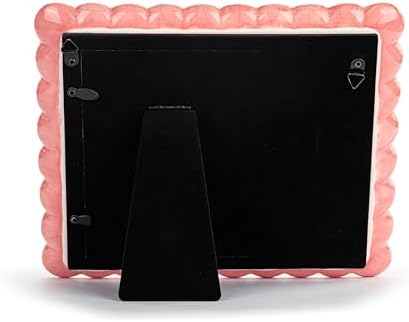 DEMDACO Pink Scalloped Keepsake Frame for Baby Girl