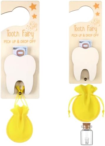 DoubleFill Tooth Fairy Holder with Money Slot