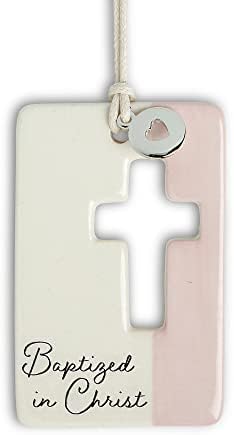 DEMDACO Baptism Heart Keepsake Token 1