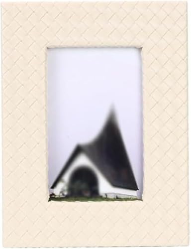 STBTOO Photo Frame Table Leather Keepsake Decor