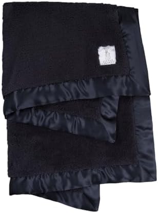 Little Giraffe Midnight Chenille Blanket for Baby