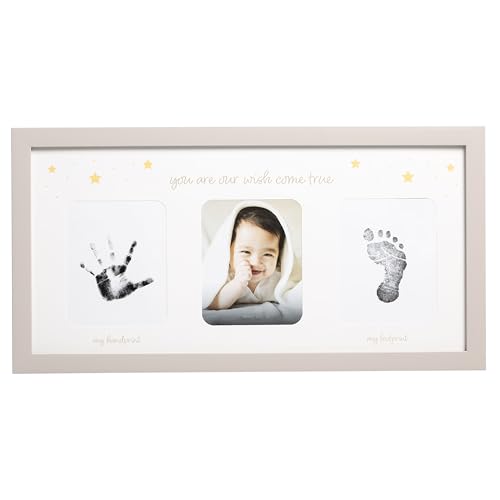 Baby Handprint and Footprint Frame - Wish Come True Keepsake