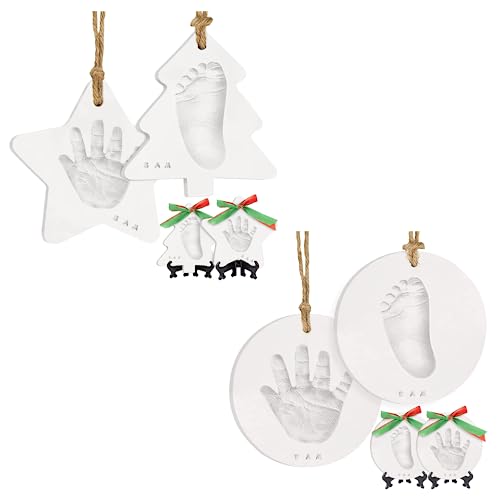 KeaBabies Baby Footprint Handprint Keepsake Kit 1