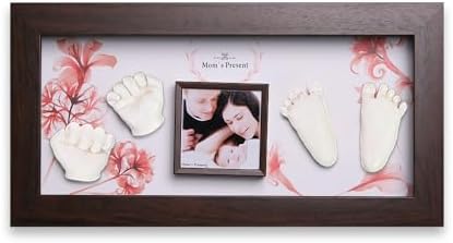 LOVE MOMS PRESENT Baby Print Casting Kit with Frame