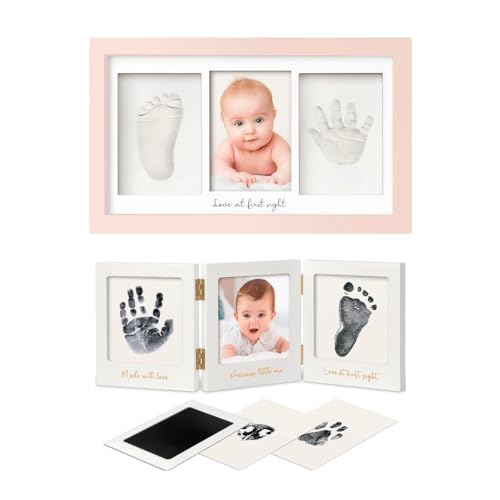 KeaBabies Baby Hand and Footprint Kit for Newborn Boys Girls