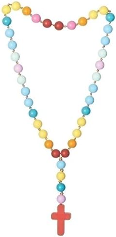 Roman Inc Blessing Beads Rosary Pendant for Kids