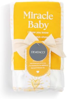 DEMDACO Tender Blessings Swaddling Blanket 40x30 Inch