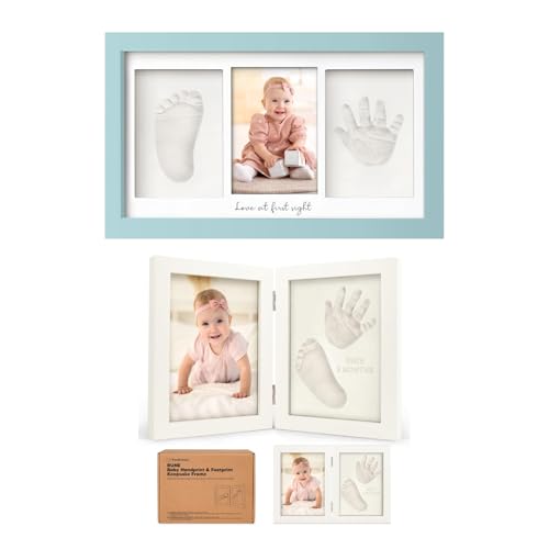 KeaBabies Baby Hand and Footprint Kit Frame