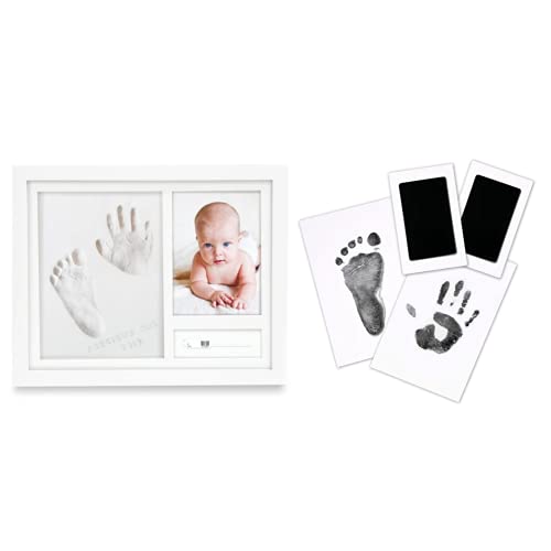 KeaBabies Baby Handprint Footprint Kit Set - Personalized Keepsake Gift