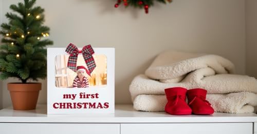 Little Holly My First Christmas Photo Frame