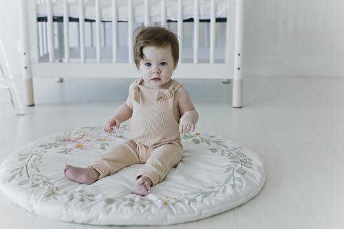 Kate Milo Floral Wreath Reversible Baby Mat 1