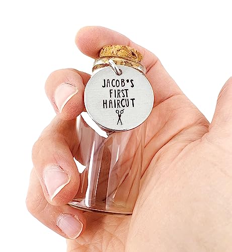 First Haircut Keepsake Jar with Personalized Name 1