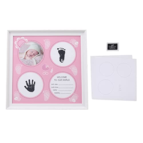 Gsycle Baby Handprint Footprint Kit - Pink