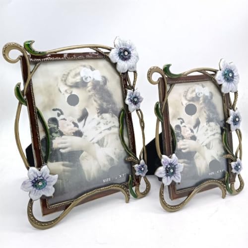 STBTOO 5x7 Inches Photo Frame And Metal Decoration