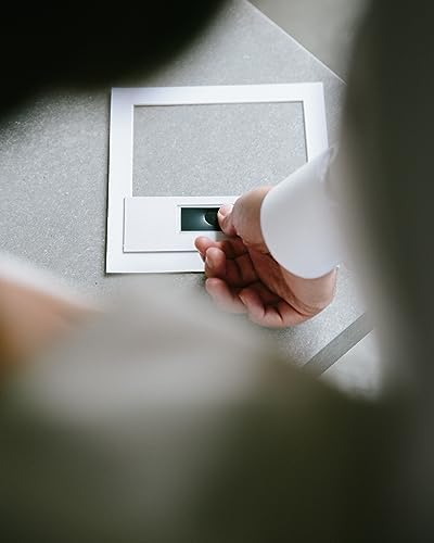 Reece Studio Thumbprint Sonogram Frame Gender Neutral Baby Keepsake
