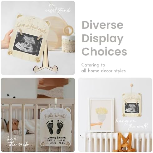 CHIPCHIP Baby Announcement Sign Memory Kit
