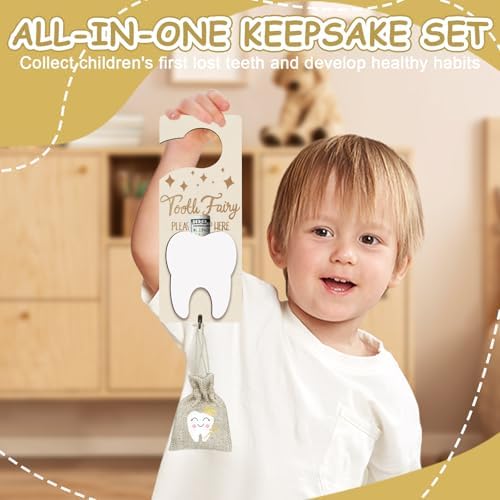 AINBIN 3PCS Tooth Fairy Holder Set