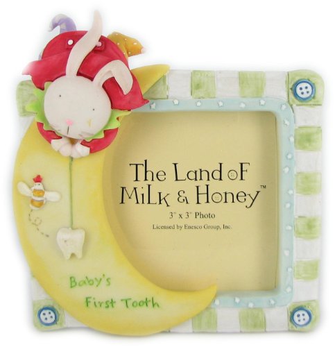 Enesco The Land of Milk Honey Babys First Tooth Frame