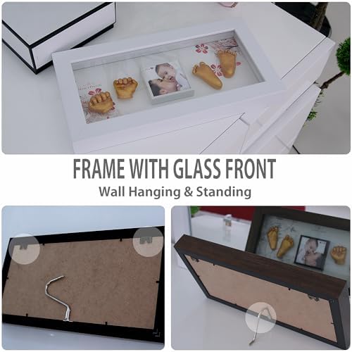 LOVE MOMS PRESENT Baby Print Casting Kit with Frame
