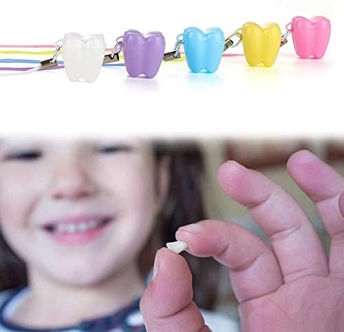100 Pcs Lost Teeth Saver Necklace Holder