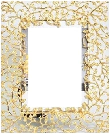 STBTOO 6 Inch Gold Alloy Photo Frame