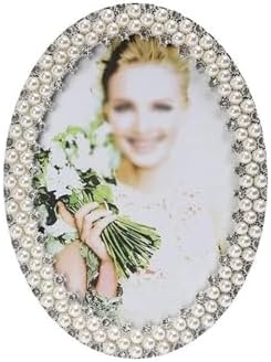 STBTOO Pearl Metal Picture Frame Pendulum Decor