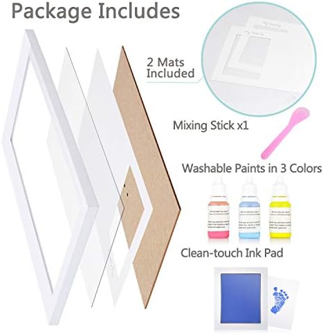 NWK DIY Family Photo Handprint Kit with Frame