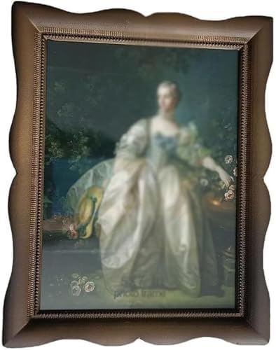 Retro Vintage Metal Photo Frame 4x6 Inches