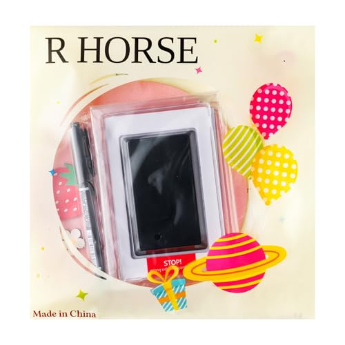 R HORSE Baby Announcement Sign with Marker and Ink Pad 1