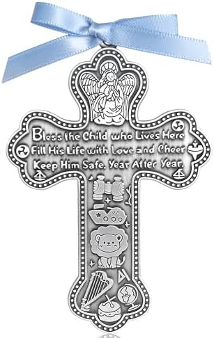 Imerance Baby Baptism Gift Set for Boys