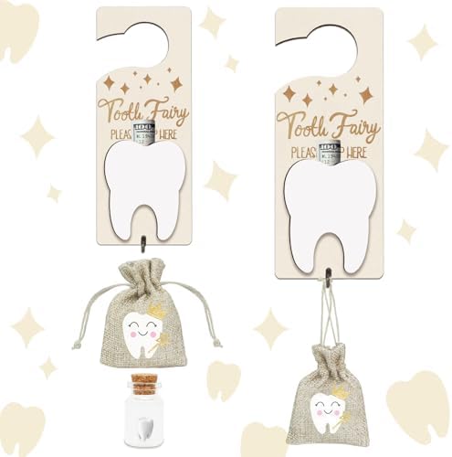 AINBIN 3PCS Tooth Fairy Holder Set