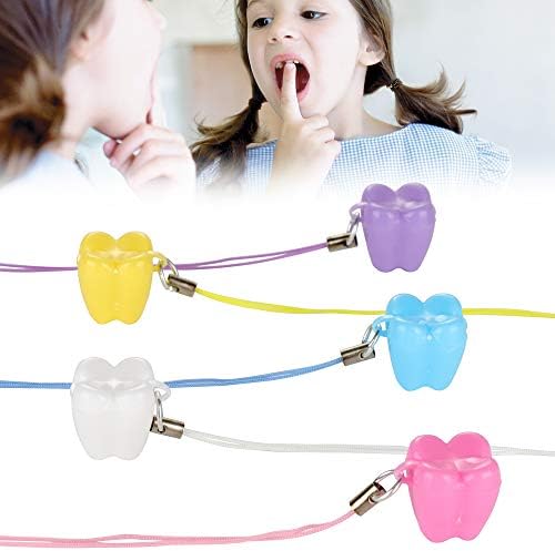 100 Pcs Lost Teeth Saver Necklace Holder