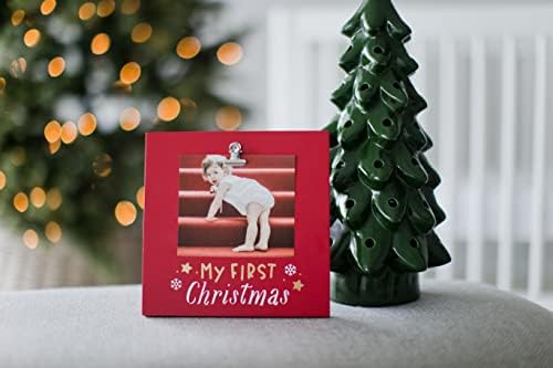 Pearhead My First Christmas Frame Red 1
