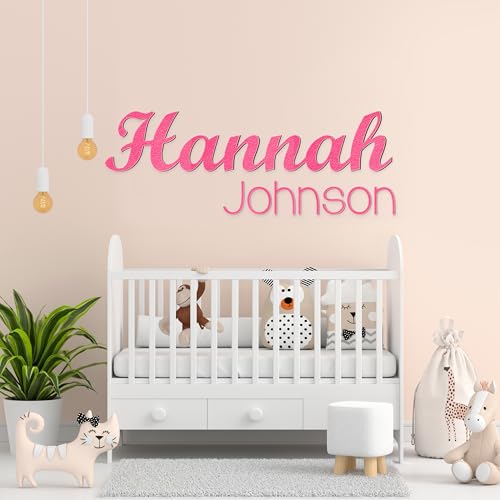 Personalized Wooden Baby Name Sign for Wall 1