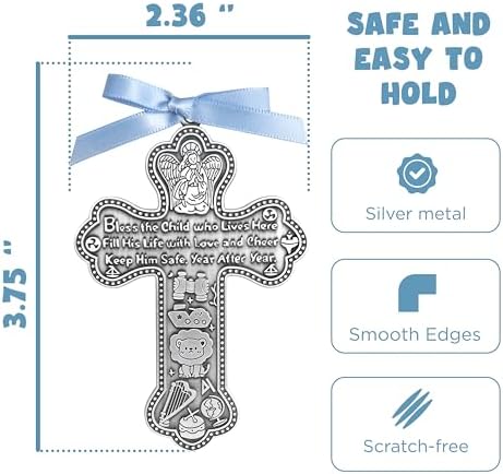 Imerance Baby Baptism Gift Set for Boys