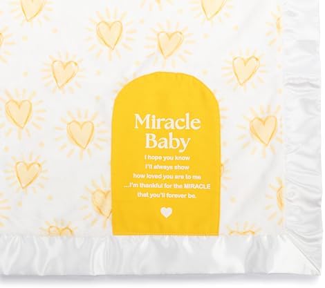 DEMDACO Tender Blessings Swaddling Blanket 40x30 Inch