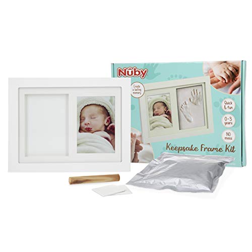 Nuby Keepsake Frame 35 x 5 Photo Clay Print Kit