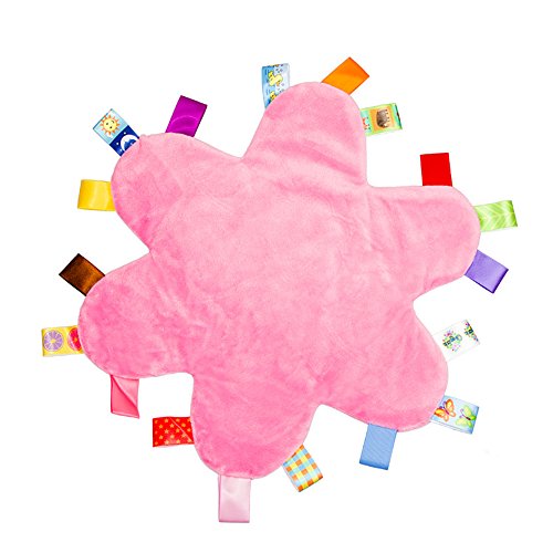 Inchant Baby Girls Flower Shape Security Blanket - Pink 1