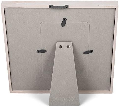 DEMDACO Little One Grey 95x95 Ceramic Picture Frame