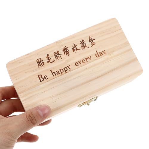 Abaodam Umbilical Cord Keepsake Box with 4 Bottles