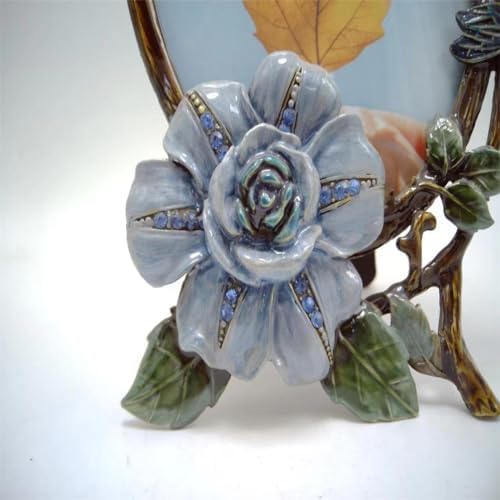 STBTOO Retro Enamel Alloy Picture Frame Pendant
