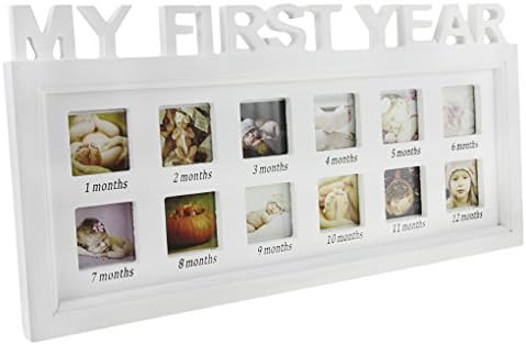 Clobeau Baby First Year Photo Frame Keepsake 1