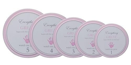 Child to Cherish Handprints Tower of Time Kit Pink