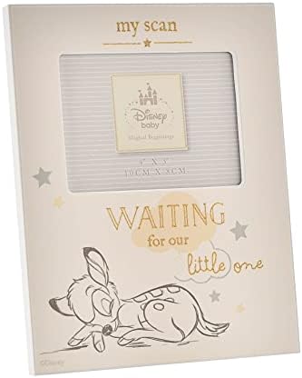 Happy Homewares Magical Beginnings Bambi Scan Photo Frame - Officially Licensed