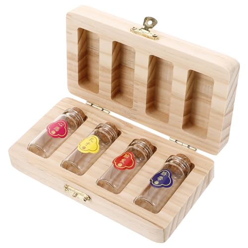 Abaodam Umbilical Cord Keepsake Box with 4 Bottles