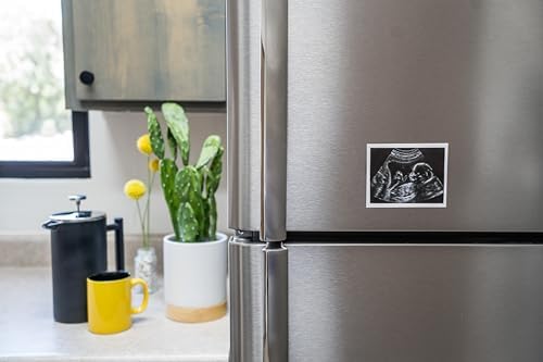 Brothers Bench Weeks Until We Meet You Magnetic Ultrasound Picture Frame