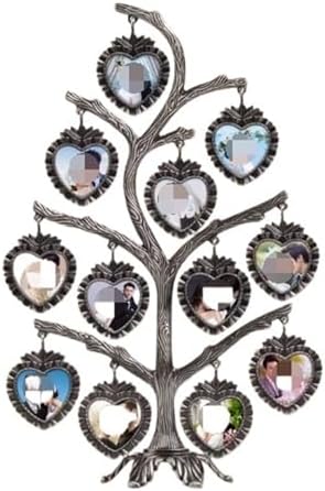 Custom Family Tree Picture Frame - 12 Photo Display